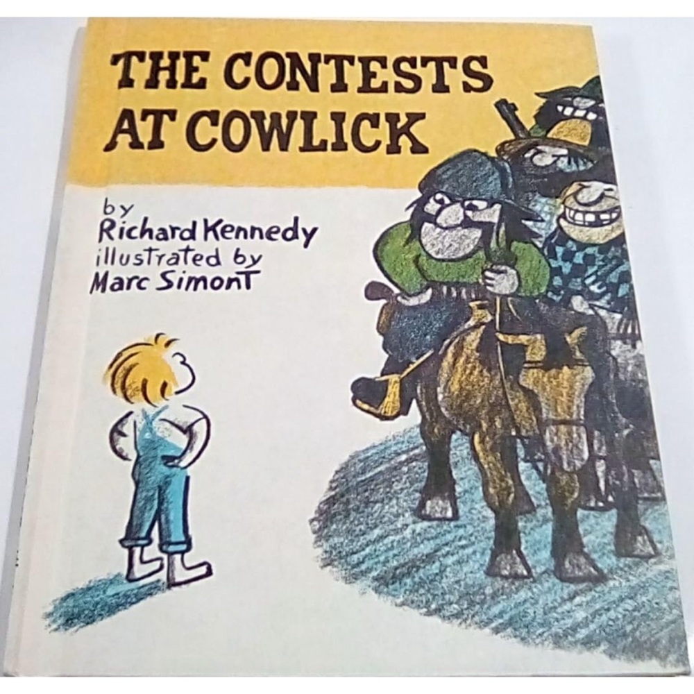 Vintage The Contests at Cowlick Hardcover Richard Kennedy 1975